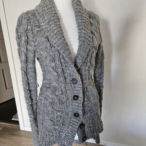 Grey Wool Sweater